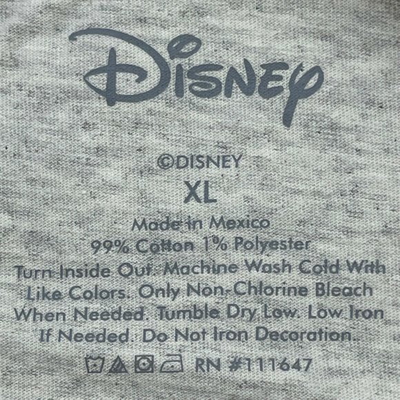 Disney Hot Topic Hei Hei & Pua in Pocket Junior’s XL Tank Gray & White - Picture 6 of 7